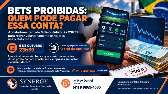 Bets: o que são e por que a proibição pode afetar a arrecadação e os impostos
